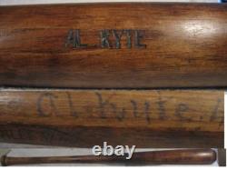 Hillerich & Bradsby Vintage Game Used Bat circa 1931 Al Kyte