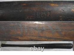 Hillerich & Bradsby Vintage Game Used Bat (frank) Crist Frank Dunn side written Hillerich & Bradsby Vintage Game Used Bat (frank) Crist Frank Dunn side written