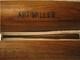 Hillerich & Bradsby Vintage Game Used Bat Stamped & Sidewritten Art Miller