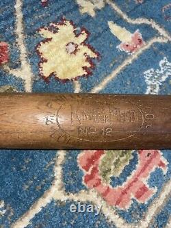 Hillerich & Sons Store Ty Cobb Style Vintage Store Model Bat Decal Wide Handle