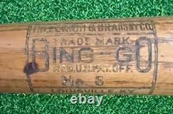 Hillrich & Bradsby Co Bing-Go Vintage Used Baseball Bat 1920s-30s