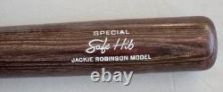 JACKIE ROBINSON H&B 130S Model Safe Hit Baseball Bat 34 Brooklyn Dodgers VTG EX