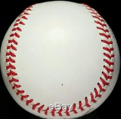 JEFF BAGWELL ROOKIE Era SIGNED Baseball Houston Astros Team ONL vtg Rare
