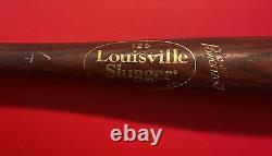 JEFF SUPPAN Louisville Slugger MLB Baseball Bat Signed Vtg Game Brewers Cardinal