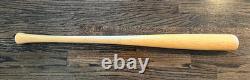 JOHNNY TEMPLE SIGNED GAME USED BASEBALL BAT VTG REDS INDIANS ORIOLES COLT 45s