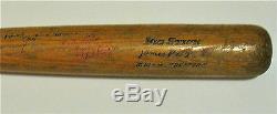 JSA Certified Autographed Satchel Paige Vintage Baseball Bat With COA