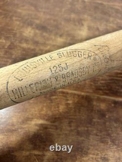 Jackie Robinson Vintage Louisville Slugger 125J Powerized Baseball Bat LL 29