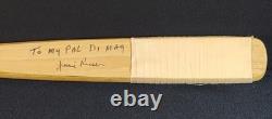 Jimmie Reese Signed Vintage Wood Baseball Bat Cooper USA Game Used