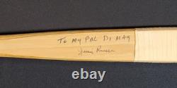 Jimmie Reese Signed Vintage Wood Baseball Bat Cooper USA Game Used