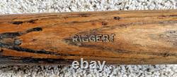Joe Riggert 1910s Vintage Game Used Bat Red Sox Brooklyn Dodgers Hillerich Vault