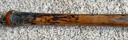 Joe Riggert 1910s Vintage Game Used Bat Red Sox Brooklyn Dodgers Hillerich Vault