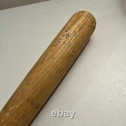 Joseph Kren Baseball Bat Wooden Professional KSN Mize Style Vintage Syracuse NY