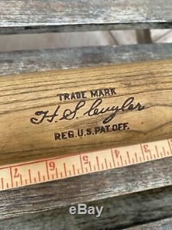 KILLER Antique KIKI CUYLER 1920s Bone Rubbed Vintage Baseball Bat SUPER HOF Old