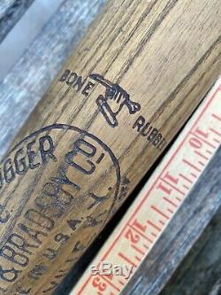 KILLER Antique KIKI CUYLER 1920s Bone Rubbed Vintage Baseball Bat SUPER HOF Old