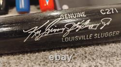 Ken Griffey Jr Vintage Bold Signed LS Swingman Game Model Bat Mariners JSA LOA