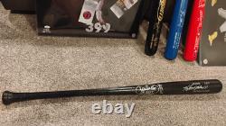 Ken Griffey Jr Vintage Bold Signed LS Swingman Game Model Bat Mariners JSA LOA