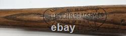 Kiki Cuyler H&b 40 H. C. Vintage Bat (1925-30) Psa Cubs Pirates Hall Of Fame