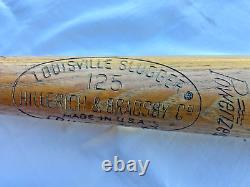 LARRY BROWN Old Vintage Game Used H&B 125 Baseball Bat Cleveland Indians