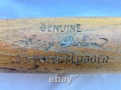 LARRY BROWN Old Vintage Game Used H&B 125 Baseball Bat Cleveland Indians