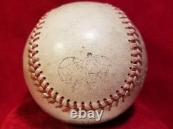 LEFTY O'DOUL Signed San Francisco Giants Ball Team 60s vtg auto RARE