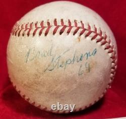 LEFTY O'DOUL Signed San Francisco Giants Ball Team 60s vtg auto RARE