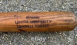 LEHIGH UNIVERSITY Vintage 1960s Louisville Slugger 125 H&B Baseball Bat