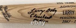 Larry Doby Signed Baseball Bat Adirondack Vintage Cleveland Indians HOF Auto BAS Larry Doby Signed Baseball Bat Adirondack Vintage Cleveland Indians HOF Auto BAS