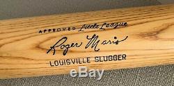 Little League Vintage Wooden Baseball Bat Louisville Slugger Roger Maris 125LL