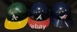 Lot of 15 Vtg Major League Baseball Full Size Batting Helmets Laich Man Cave MLB