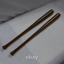 Lot of (2) Mini LOUISVILLE SLUGGER 25 Baseball BAT 22 Joe DiMaggio & Hank Bauer Lot of (2) Mini LOUISVILLE SLUGGER 25 Baseball BAT 22 Joe DiMaggio & Hank Bauer