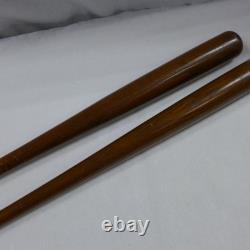 Lot of (2) Mini LOUISVILLE SLUGGER 25 Baseball BAT 22 Joe DiMaggio & Hank Bauer Lot of (2) Mini LOUISVILLE SLUGGER 25 Baseball BAT 22 Joe DiMaggio & Hank Bauer