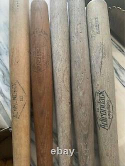 Lot of vintage baseball bats