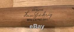 Lou Gehrig 1930s Hillerich & Bradsby Baseball Bat Vintage H&B NY Yankees 1927