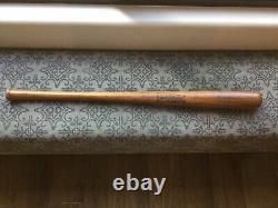 Lou Gehrig Gorgeous Pennant Leaguer Baseball Bat Rare Yankees Vintage HOF Heavy