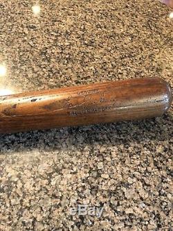 Lou Gehrig H&B 125 Vintage Baseball Bat New York Yankees HOF SCD certified