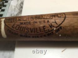 Lou Gehrig H&B 40 L. G. Vintage Baseball Bat New York Yankees 36 Rare (Cracked)