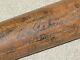 Lou Gehrig H&b Vintage 40k Baseball Bat New York Yankees Hof