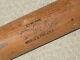 Lou Gehrig H&b Vintage Baseball Bat New York Yankees Hof