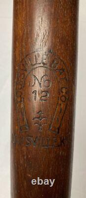 Louisville Bat Company (1905) Psa Fantastic Vintage Baseball Bat, Horseshoe