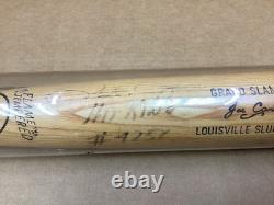 Louisville Slugger 180 Jose Cortes Grand Slam Flame Tempered Signed