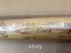Louisville Slugger 180 Jose Cortes Grand Slam Flame Tempered Signed