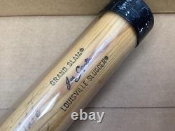 Louisville Slugger 180 Jose Cortes Grand Slam Flame Tempered Signed