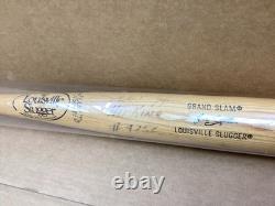 Louisville Slugger 180 Jose Cortes Grand Slam Flame Tempered Signed