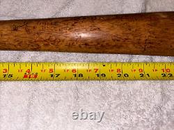 Louisville Slugger 40 Br Babe Ruth Hillerich And Bradsby Oil Tempered Bat