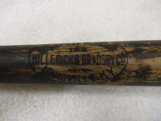 Louisville Slugger Dash Dot Dash Vintage Game Used Bat Circa 1920