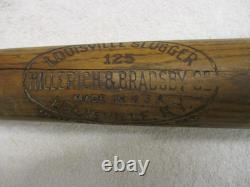 Louisville Slugger H&B Vintage Game Used Bat stamped BUCHANAN