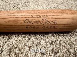 Louisville Slugger Hillerich & Bradsby Vintage Wooden Bat Norm Cash PowerDrive