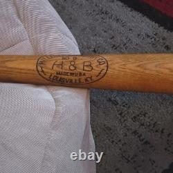 Louisville Slugger Leader Ted Kluszewski Vintage Wooden Baseball Bat No. 9