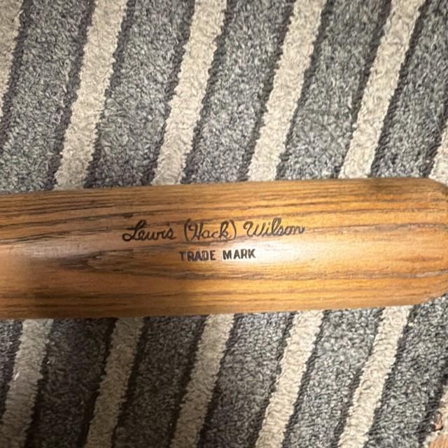 Louisville Slugger Lewis (hack) Wilson Vintage Wooden Baseball Bat Classic
