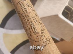 Louisville Slugger Mickey Mantle Vintage Wood Baseball Bat H&B Model 125